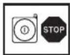 HUSQVARNA 536LiBX - Symbols in the operator's manual: - 1