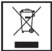 Symbol of a trash bin with crossed lines indicating no waste or discharge (no text or labels)