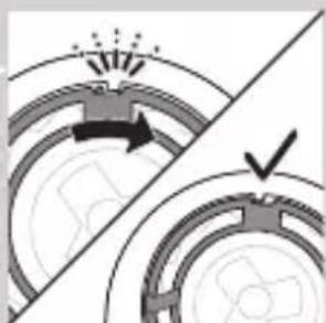 Diagram showing a mechanical or electrical component with arrows indicating motion, no text or symbols present