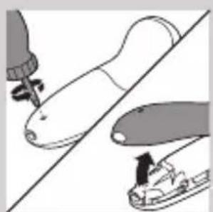 Illustration of a tool tip and screwdriver on a cutting board.