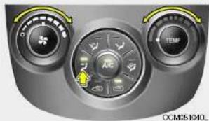 HYUNDAI Santa Fe (2007) - VENTILATION - 2