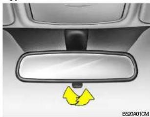 HYUNDAI Santa Fe (2007) - RETROVISEUR INTERIEUR JOUR/NUIT - 1