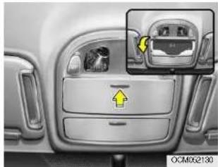 HYUNDAI Santa Fe (2007) - COMPARTIMENT A LUNETTES - 1