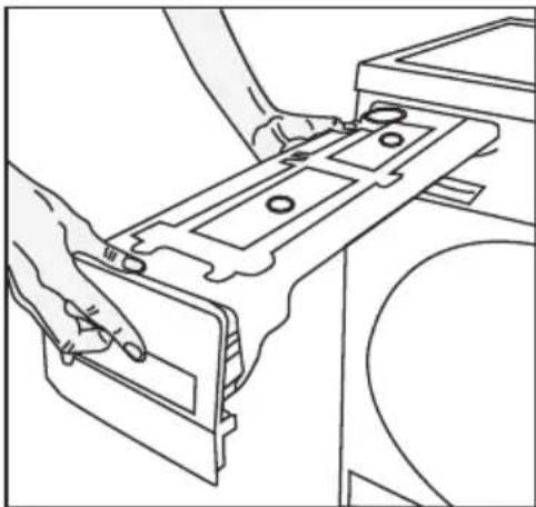 BEKO DR8535 RX0 - Leeg het waterreservoir - 1