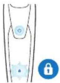 PHILIPS SHAVER Series 9000 S9211 - Увімкнення блокування для транспортування - 2