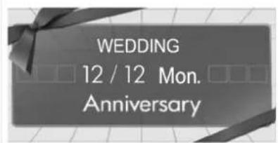 WEDDING 12 / 12 Mon. Anniversary