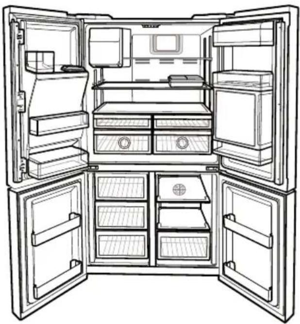 BEKO GNE114780X - Лампочка освещения - 1
