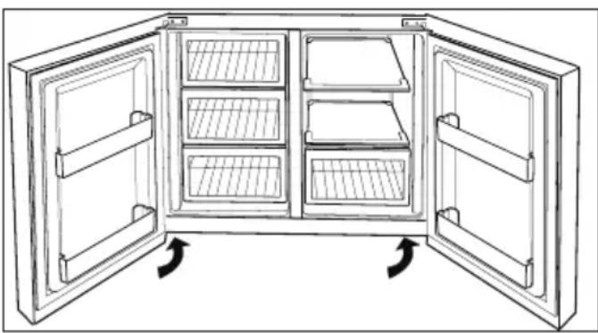 BEKO GNE114780X - Регулировка ножек - 2