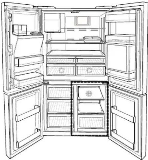 BEKO GNE114780X - Користування холодильником - 3