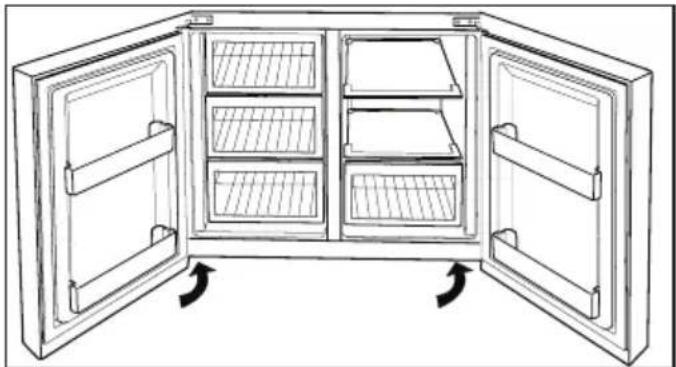 BEKO GNE114780X - Регулювання ніжок - 2