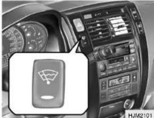 HYUNDAI Tucson (2006) - INTERRUPTEUR DU DEGIVREUR DE VITRE - 1