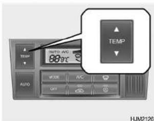 TEMP AUTO AIC 80℃ AUTO AVG AVC OFF TEMP HJMX2126