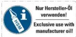 HSM HSM1910 - WAARSCHUWING Gevaarlijke netspanning! - 2
