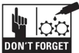 DON'T FORGET