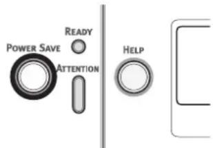 READY POWER SAVE ATTENTION HELP