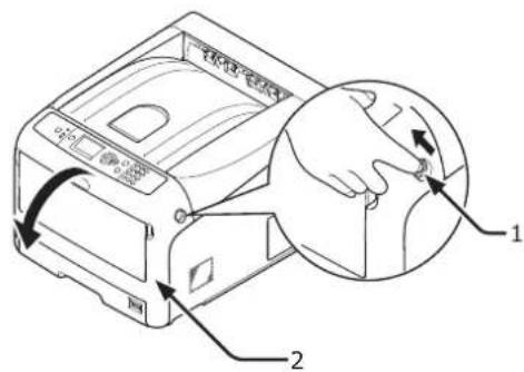 OKI C823n - Code d'erreur 381, 385, 638 - 1