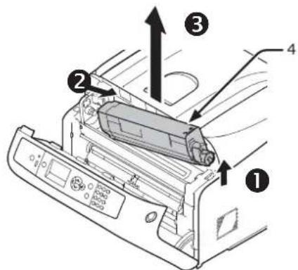 OKI C823n - ! Remarque - 1