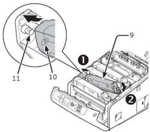 OKI C823n - ! Remarque - 1