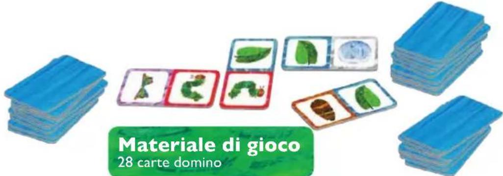 Materiale di gioco 28 carte domino
