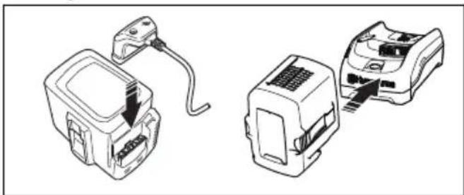 HUSQVARNA 115iL - Ricarica della batteria - 1