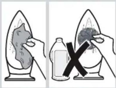 Diagram illustrating a chemical experiment with labeled steps and a cross symbol indicating removal or rejection.