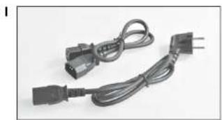 Coiled black electrical connectors with a power plug terminal, no text or symbols visible