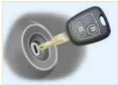 PEUGEOT 206 (2002) - Antivol de direction - 1