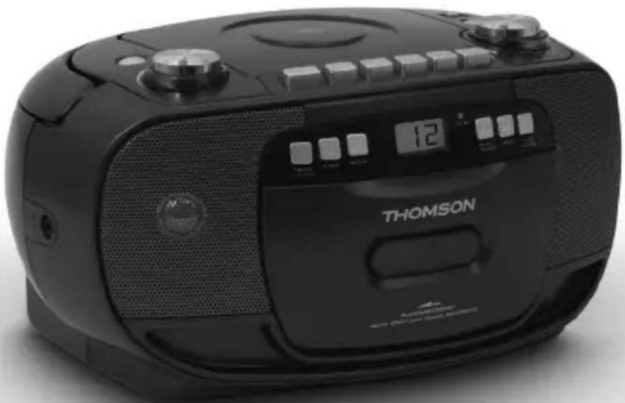 THOMSON RK200CD - TRAGBARER CD-PLAYER MIT RADIO- UND KASSETTENRECORDER - 1