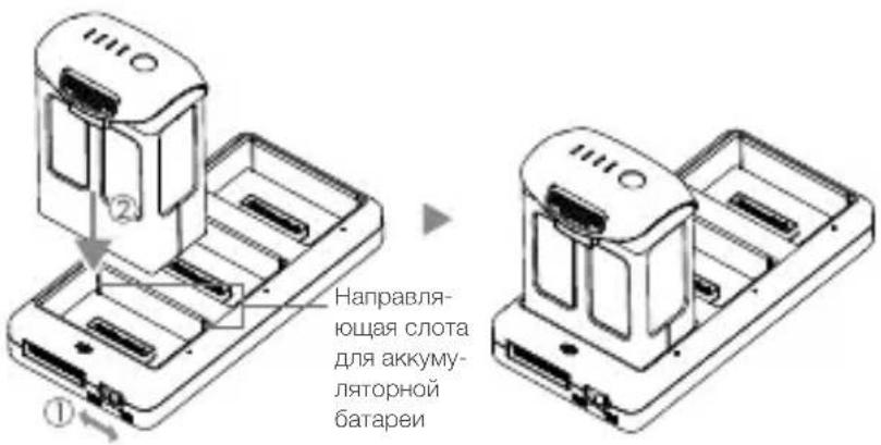 Направляющая слота для аккумуляторной батареи