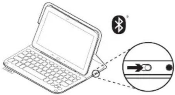 LOGITECH Ultrathin Keyboard Folio - Łączenie klawiatury i tabletu - 1