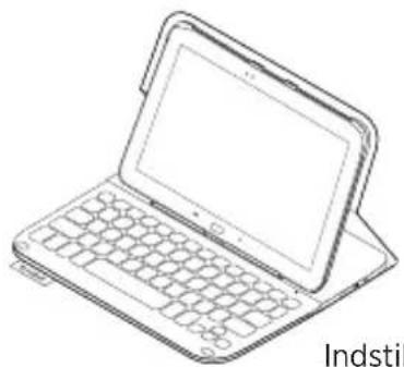 LOGITECH Ultrathin Keyboard Folio - To visningstilstande - 1