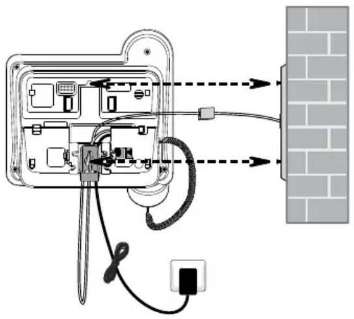 Amplicomms BigTel 1480 - ATTENTION : Lors du perçage, faire attention aux lignes électriques ou aux conduites d'eau ! - 4