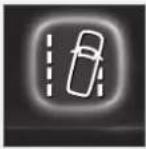VOLVO S90 (2017) - Symboles et messages pour l'assistance de sortie de voie - 4