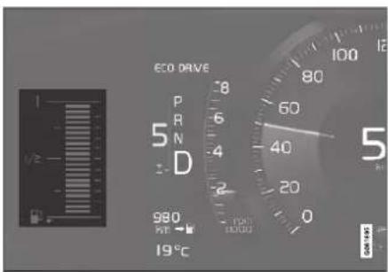 ECO DRIVE P R N D 980 HV 19°C 60 40 20 0 100 12 5 100 12000 COWA