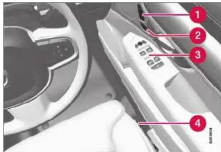 VOLVO S90 (2017) - Porte conducteur - 1