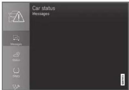 Car status Messages