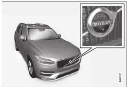VOLVO XC90 (2017) - Vues des caméras de stationnement - 4
