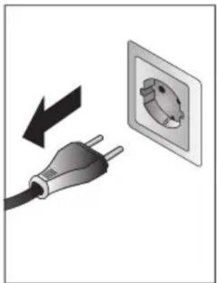 Illustration of a plug being replaced by an electrical outlet (no text or symbols)