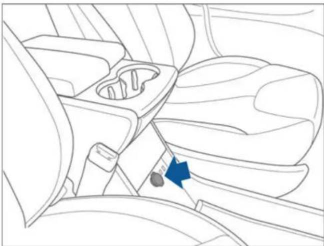 TESLA Model S (2014) - Basse tension Prise de courant - 1