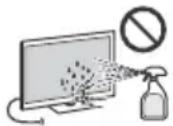 SONY KD-43XE8005 - Cura e pulizia della superficie dello schermo e del rivestimento - 1