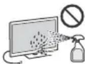 SONY KD-43XE8005 - Handling and cleaning the screen surface/cabinet of the TV set - 1