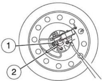 FORD Escape Hybrid (2011) - Si la roue de secours est équipée d'une fixation, exécutez les étapes supplémentaires suivantes : - 1