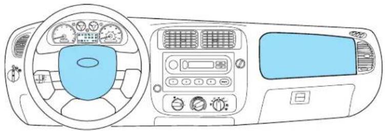 FORD Ranger (2008) - SYSTÈMES DE RETENUE SUPPLÉMENTAIRE (SRS) - 1