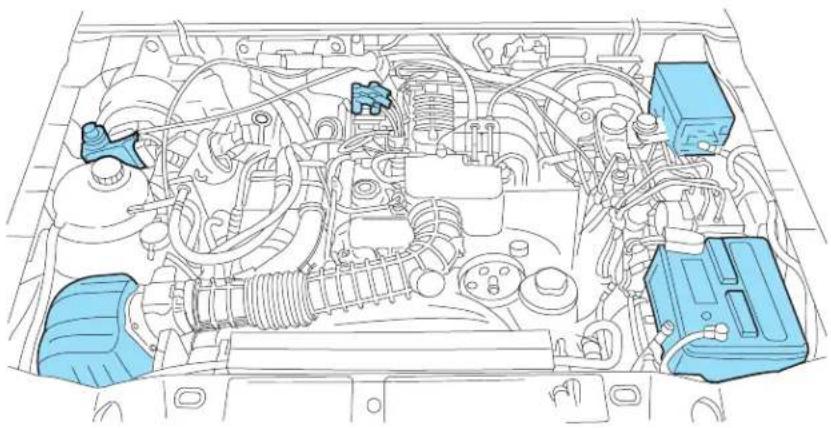 FORD Ranger (2004) - MOTEUR - 1