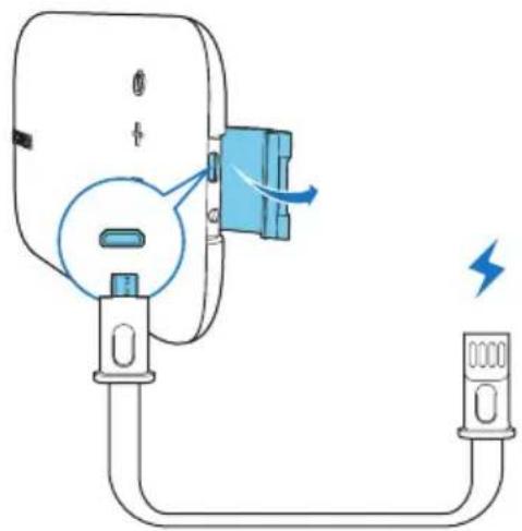 PHILIPS BT3900B - Pour charger la batterie intégrée : - 2