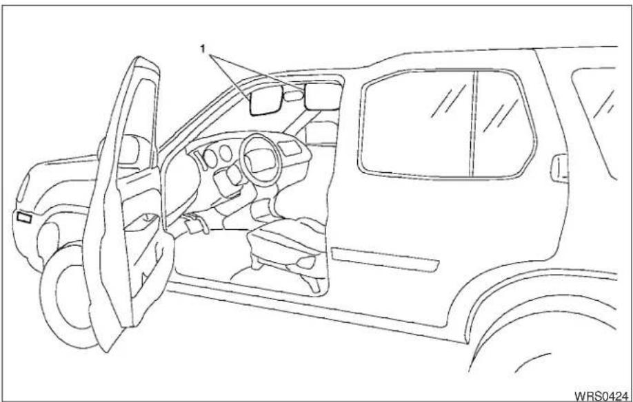 NISSAN Xterra (2004) - AVERTISSEMENT - 1