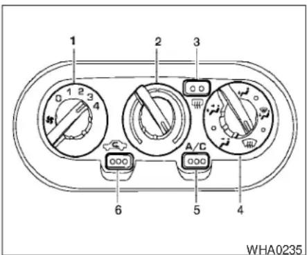 1 2 3 4 A/C 5 6 4 WHA0235