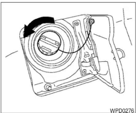 NISSAN Xterra (2004) - TRAPPE DU RÉSERVOIR DE CARBURANT - 1