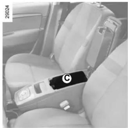 RENAULT Scenic (2015) - Console centrale 9 - 1