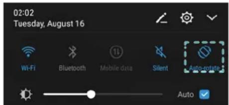 02:02 Tuesday, August 16 Wi-Fi Bluetooth Mobile data Silent Auto-rotate Auto